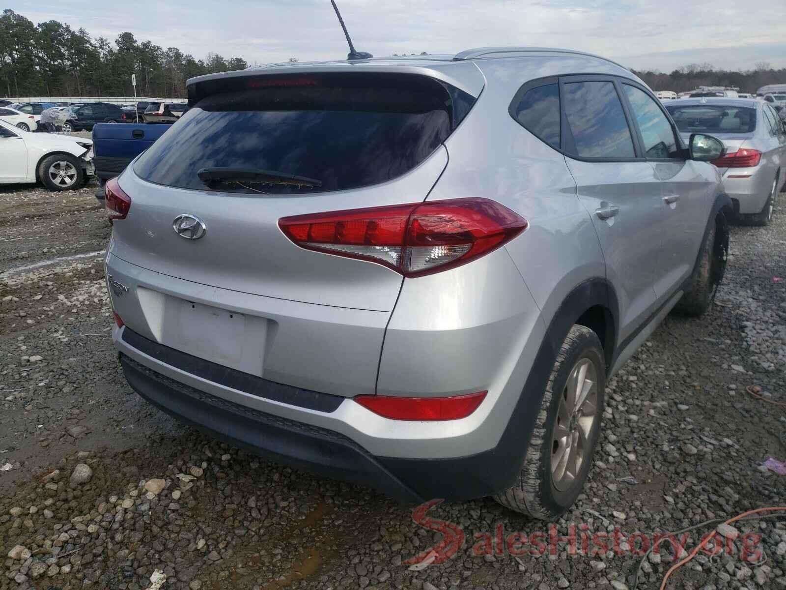 KM8J33A44HU400304 2017 HYUNDAI TUCSON