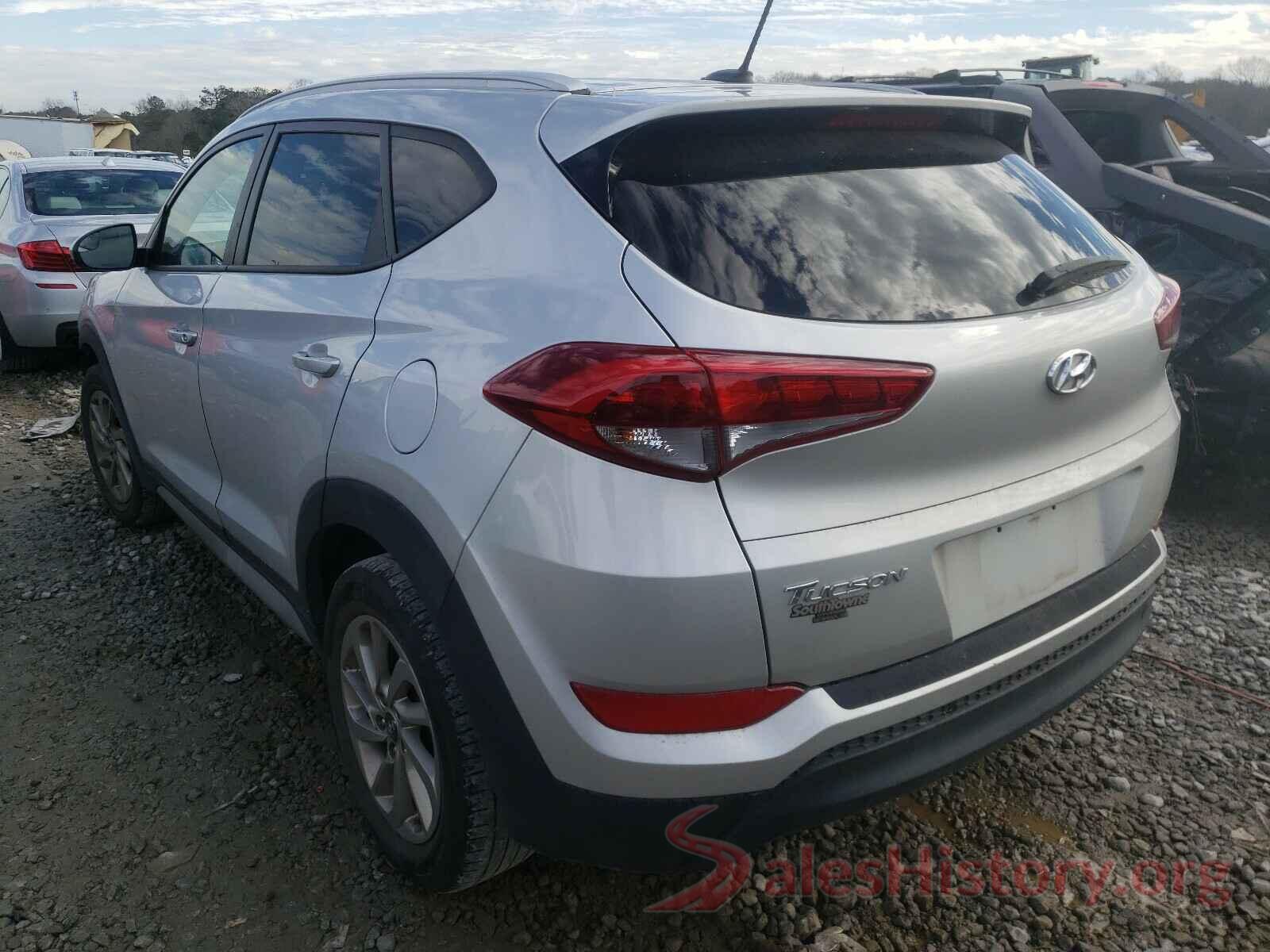 KM8J33A44HU400304 2017 HYUNDAI TUCSON