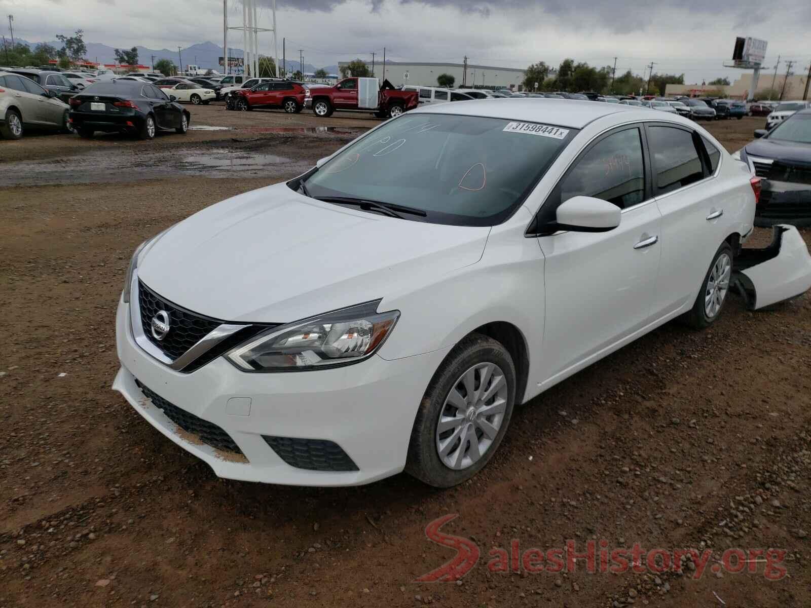 3N1AB7AP0HY285435 2017 NISSAN SENTRA