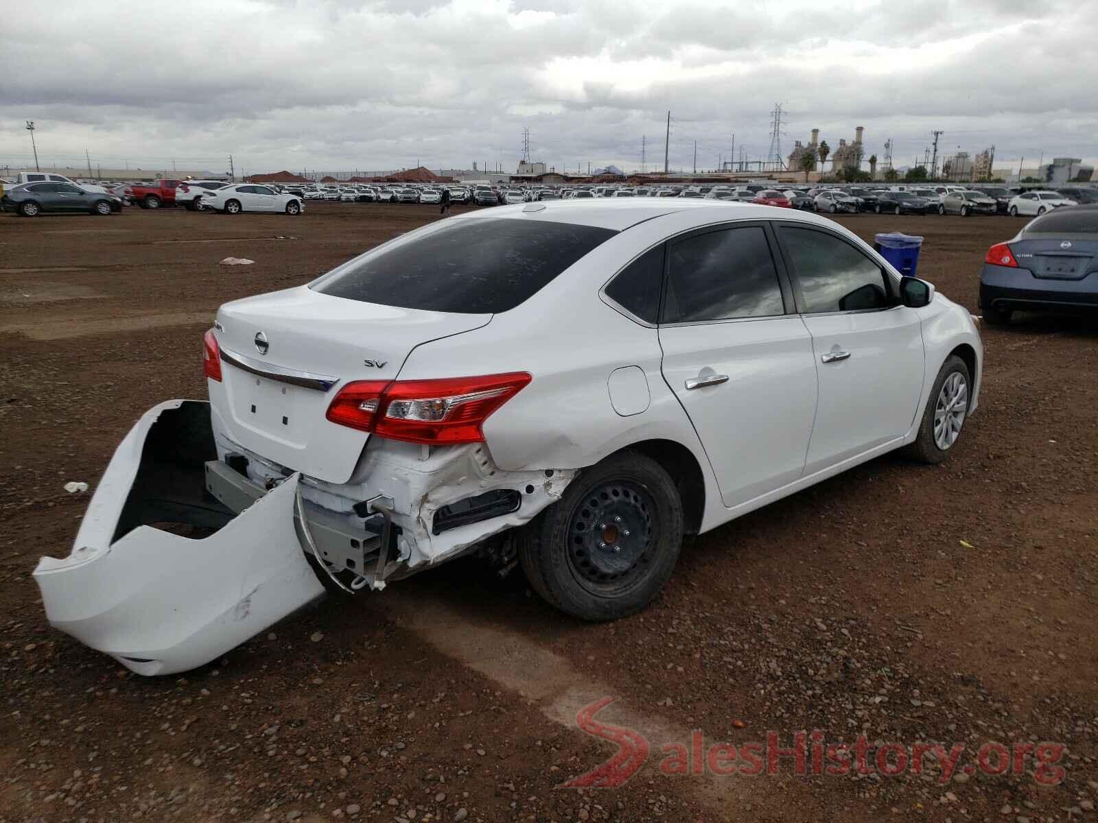 3N1AB7AP0HY285435 2017 NISSAN SENTRA