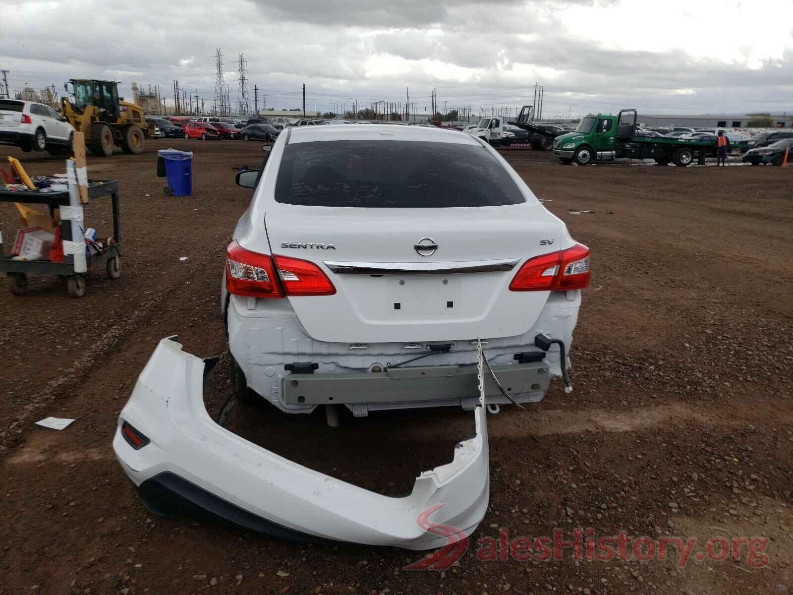 3N1AB7AP0HY285435 2017 NISSAN SENTRA