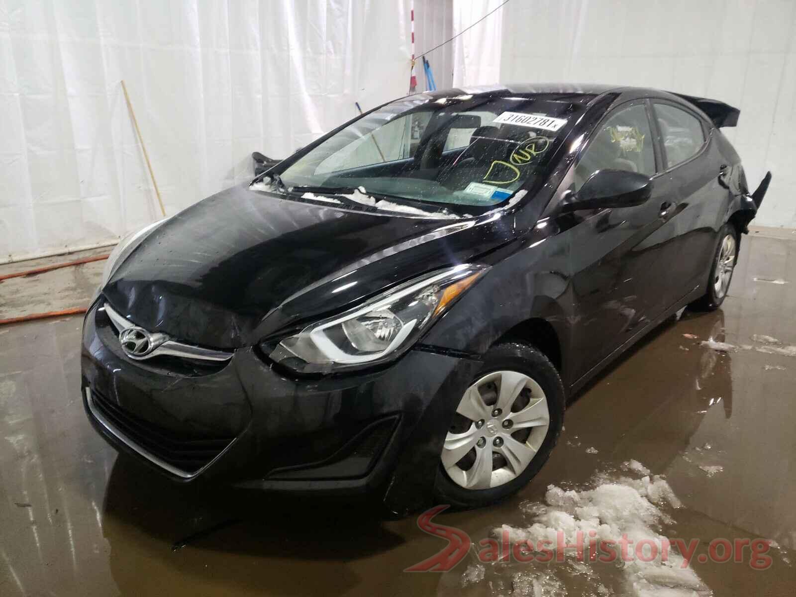 5NPDH4AE8GH759911 2016 HYUNDAI ELANTRA