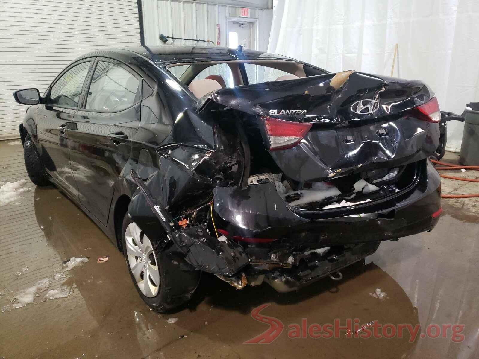 5NPDH4AE8GH759911 2016 HYUNDAI ELANTRA