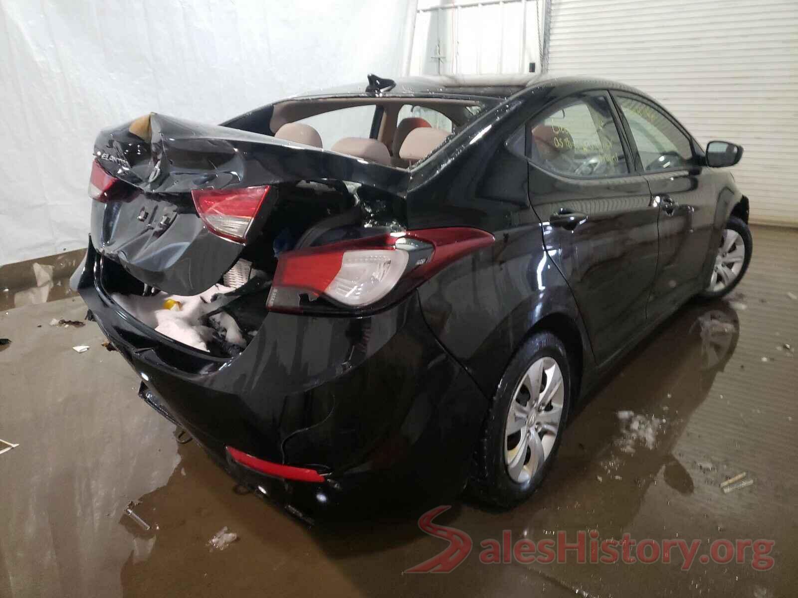 5NPDH4AE8GH759911 2016 HYUNDAI ELANTRA