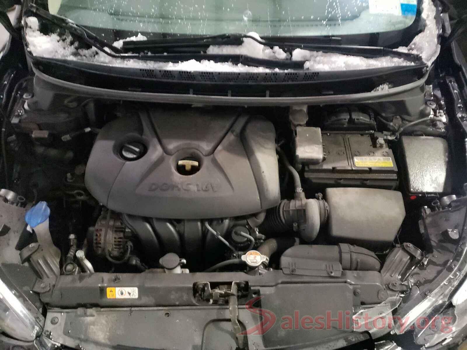 5NPDH4AE8GH759911 2016 HYUNDAI ELANTRA