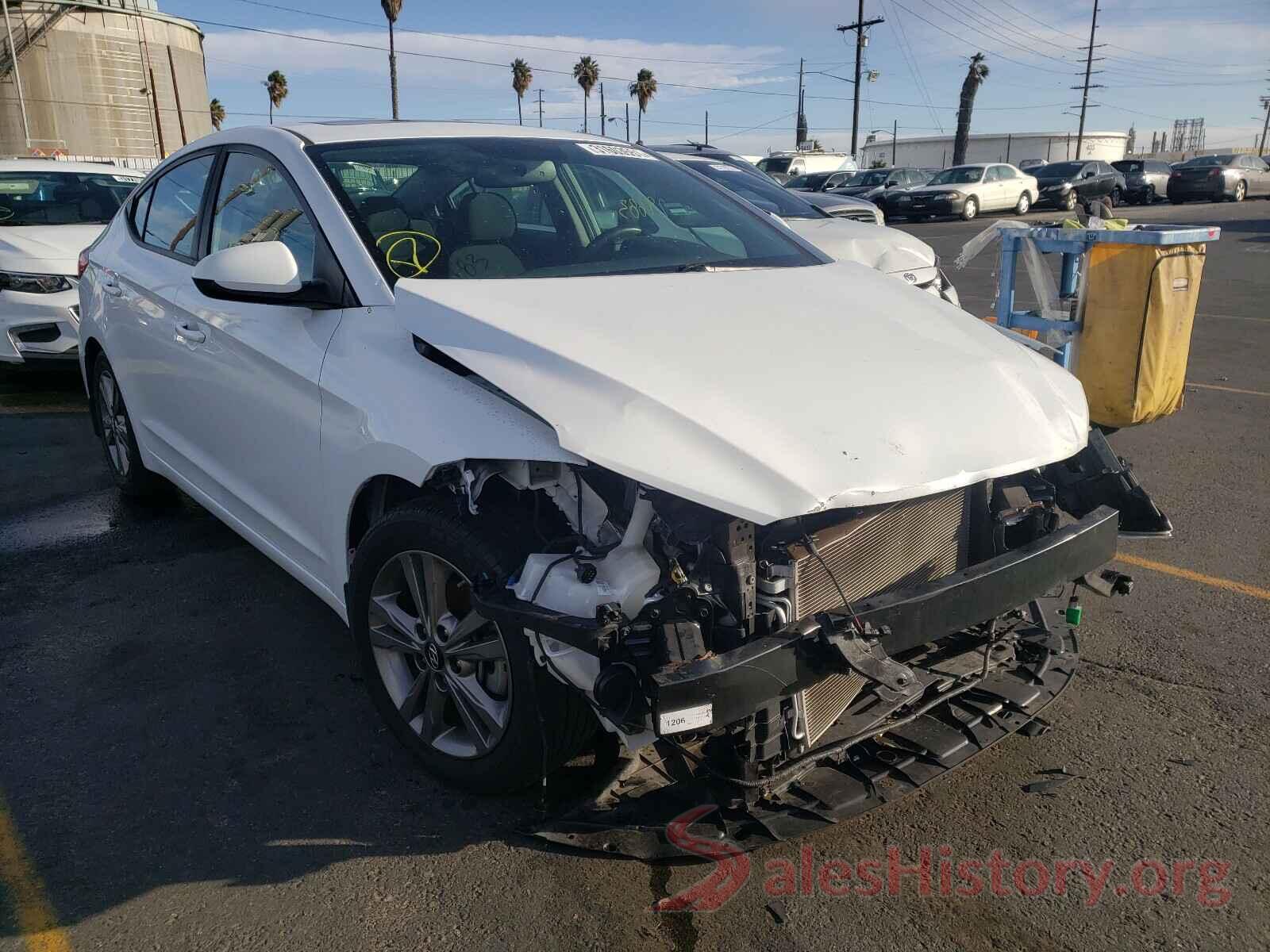 5NPD84LF6JH317254 2018 HYUNDAI ELANTRA