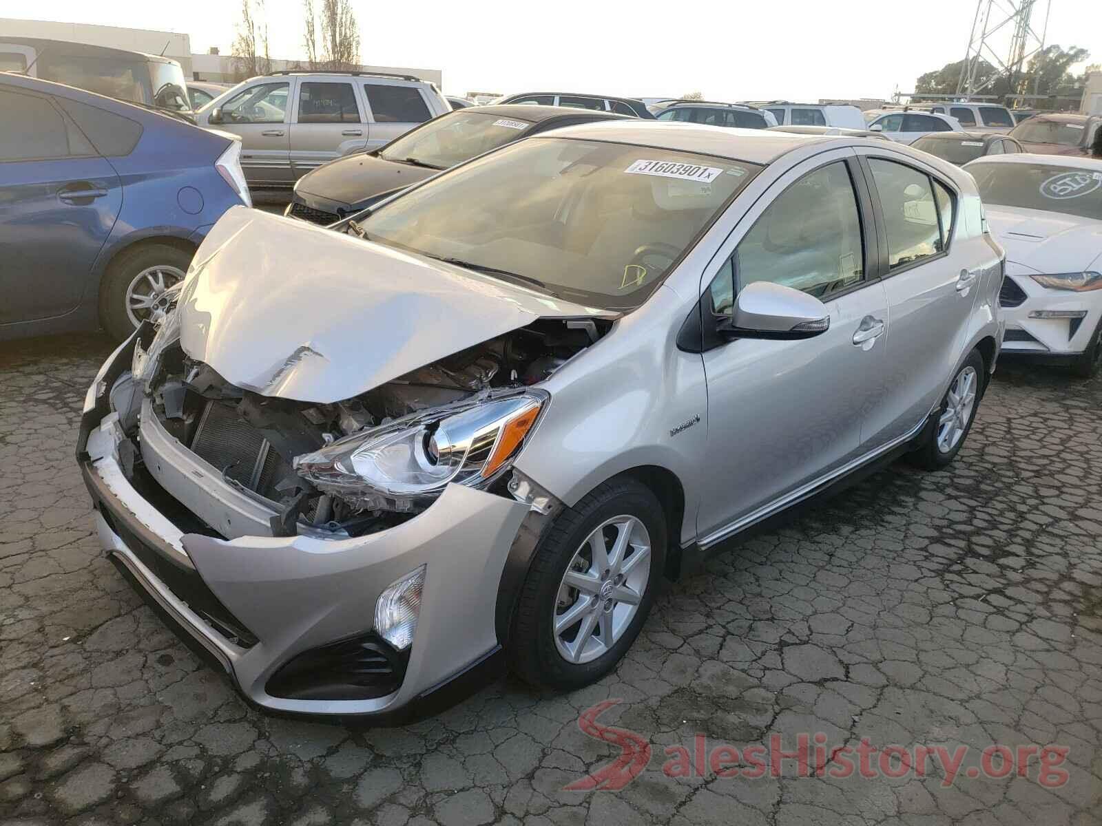 JTDKDTB37H1591231 2017 TOYOTA PRIUS