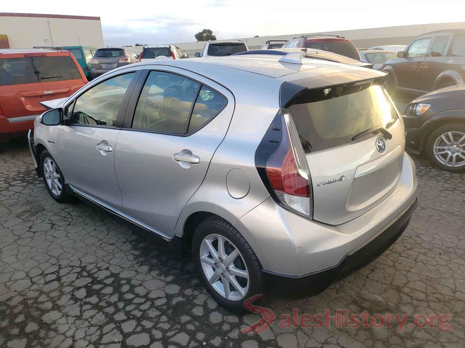 JTDKDTB37H1591231 2017 TOYOTA PRIUS