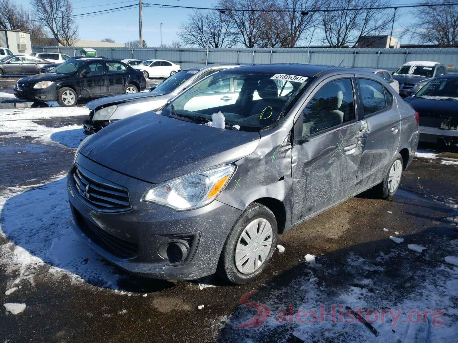 ML32F3FJXHH002332 2017 MITSUBISHI MIRAGE