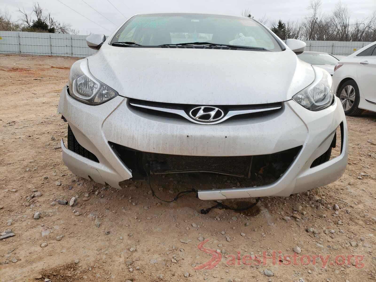 5NPDH4AE1GH714051 2016 HYUNDAI ELANTRA