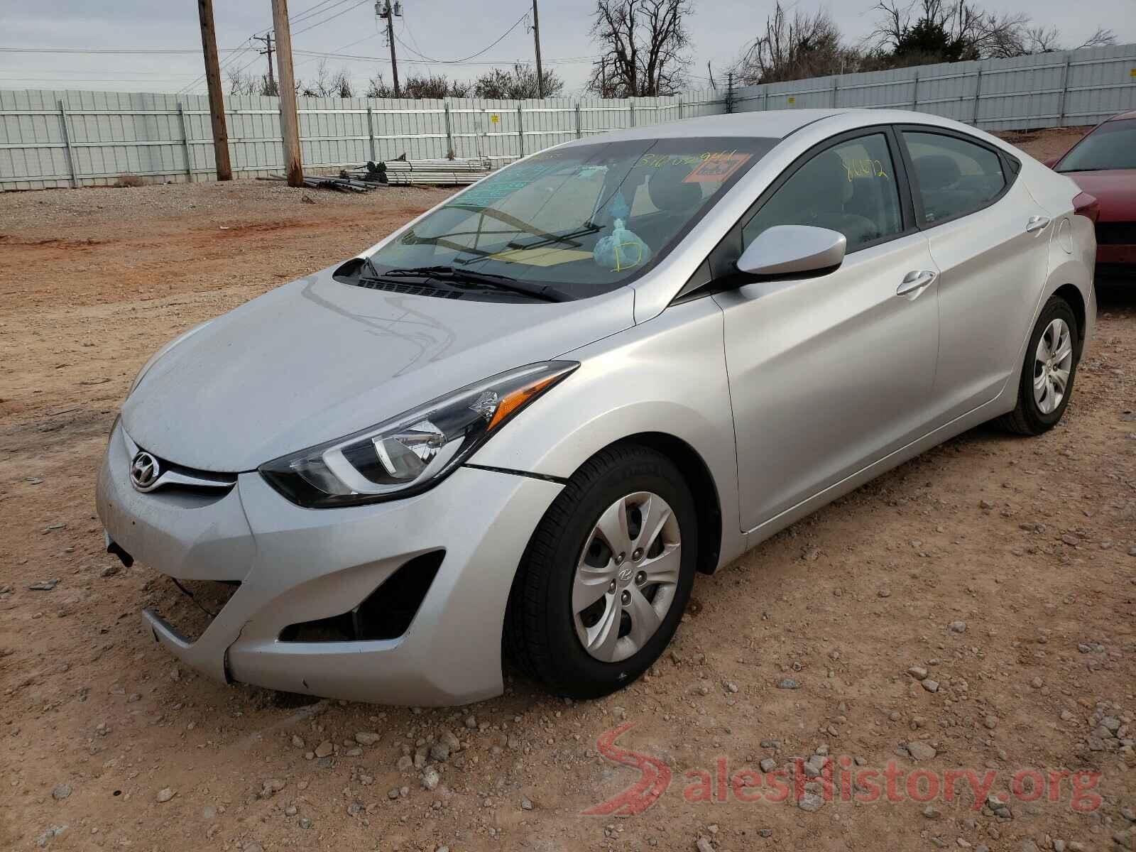 5NPDH4AE1GH714051 2016 HYUNDAI ELANTRA