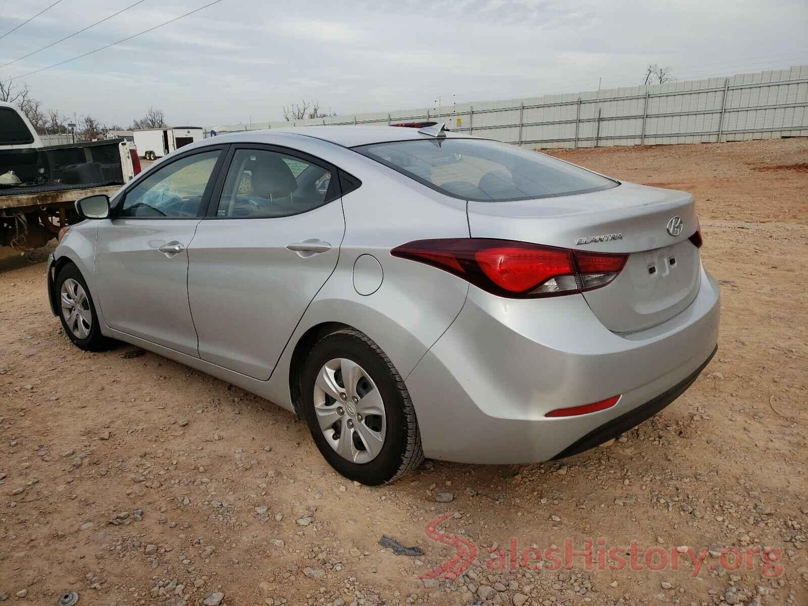 5NPDH4AE1GH714051 2016 HYUNDAI ELANTRA