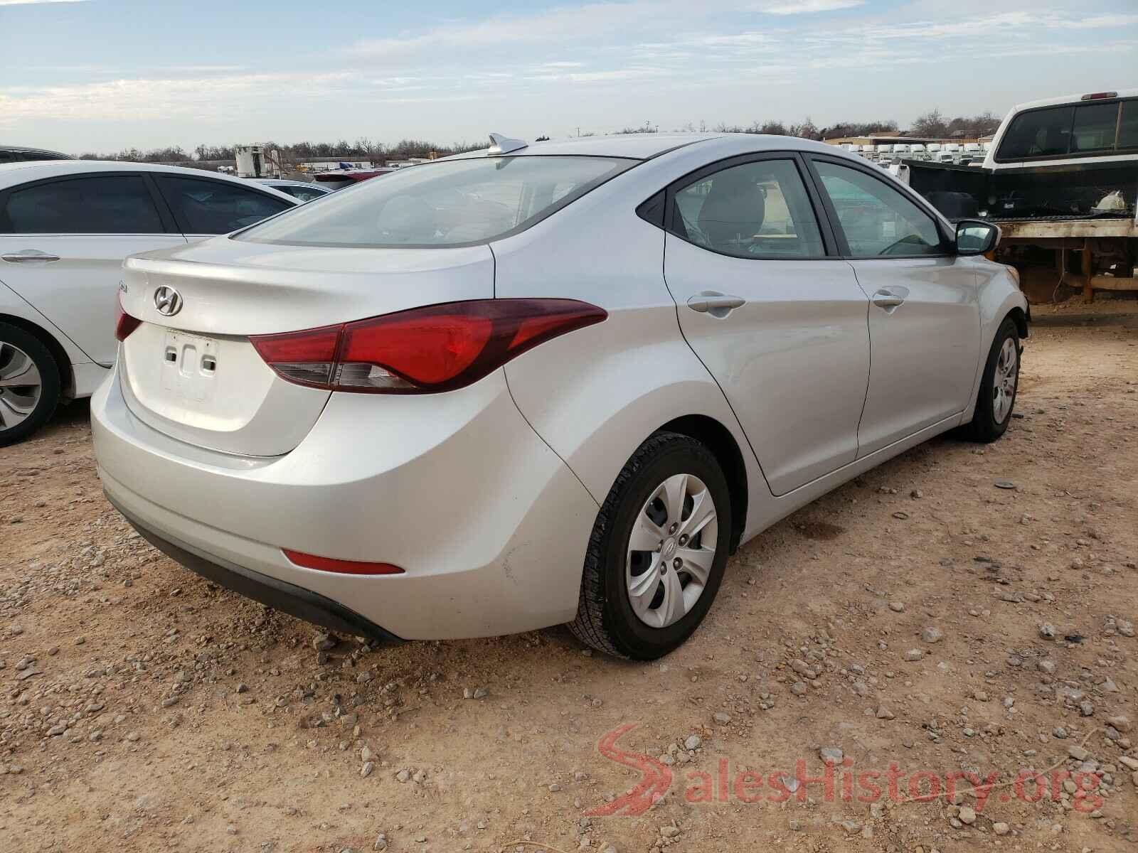 5NPDH4AE1GH714051 2016 HYUNDAI ELANTRA