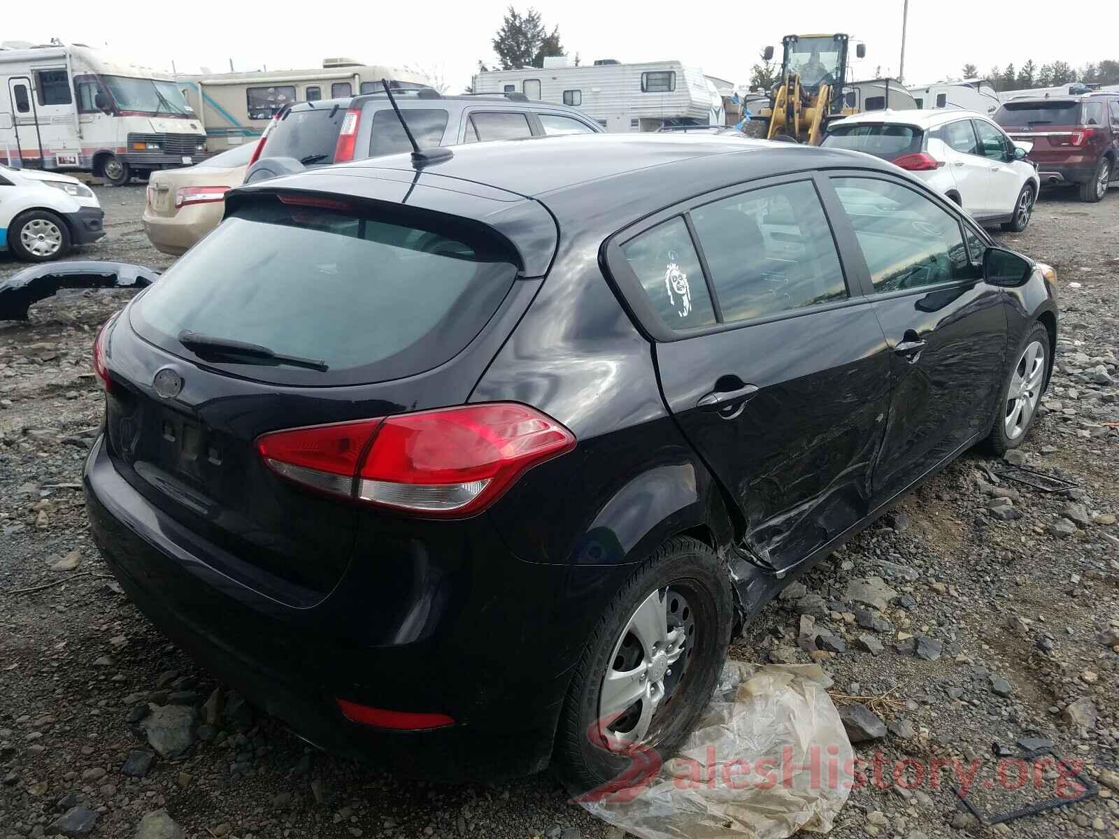 KNAFK5A82G5605475 2016 KIA FORTE