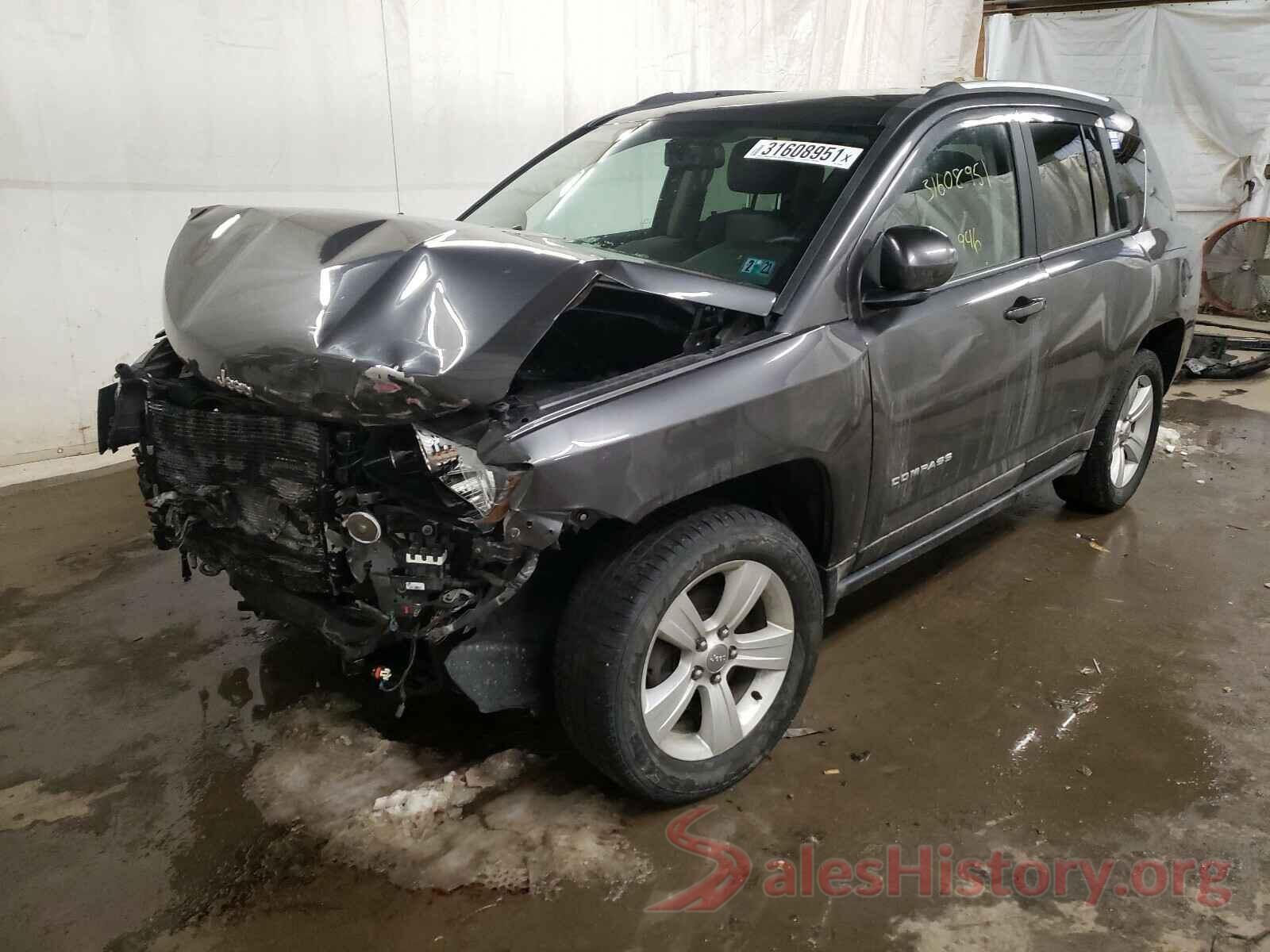 1C4NJDEBXHD143935 2017 JEEP COMPASS