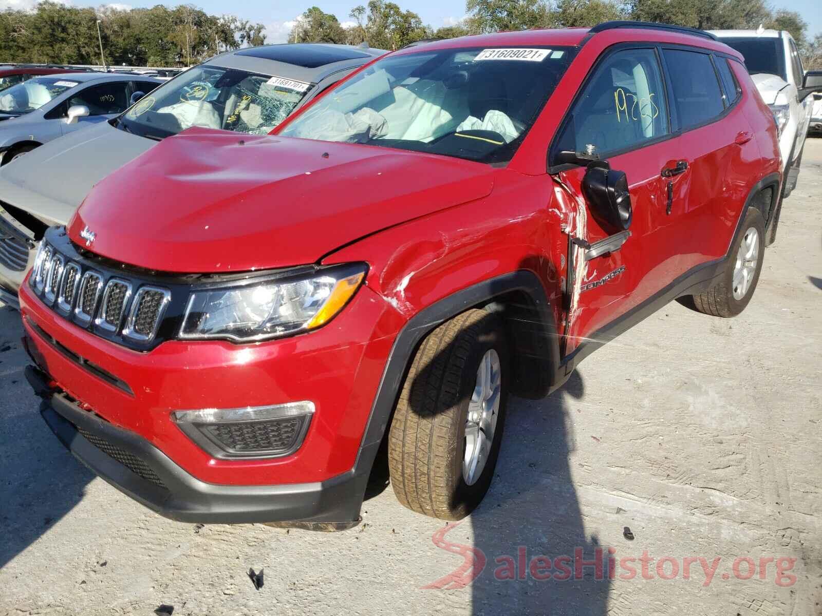 3C4NJCABXJT286674 2018 JEEP COMPASS