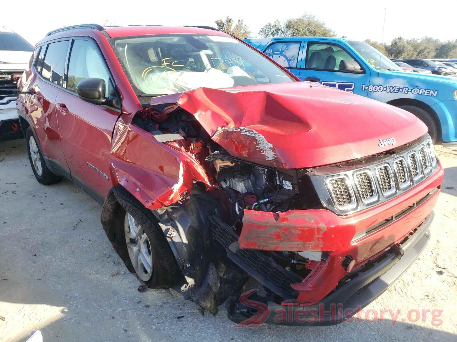 3C4NJCABXJT286674 2018 JEEP COMPASS