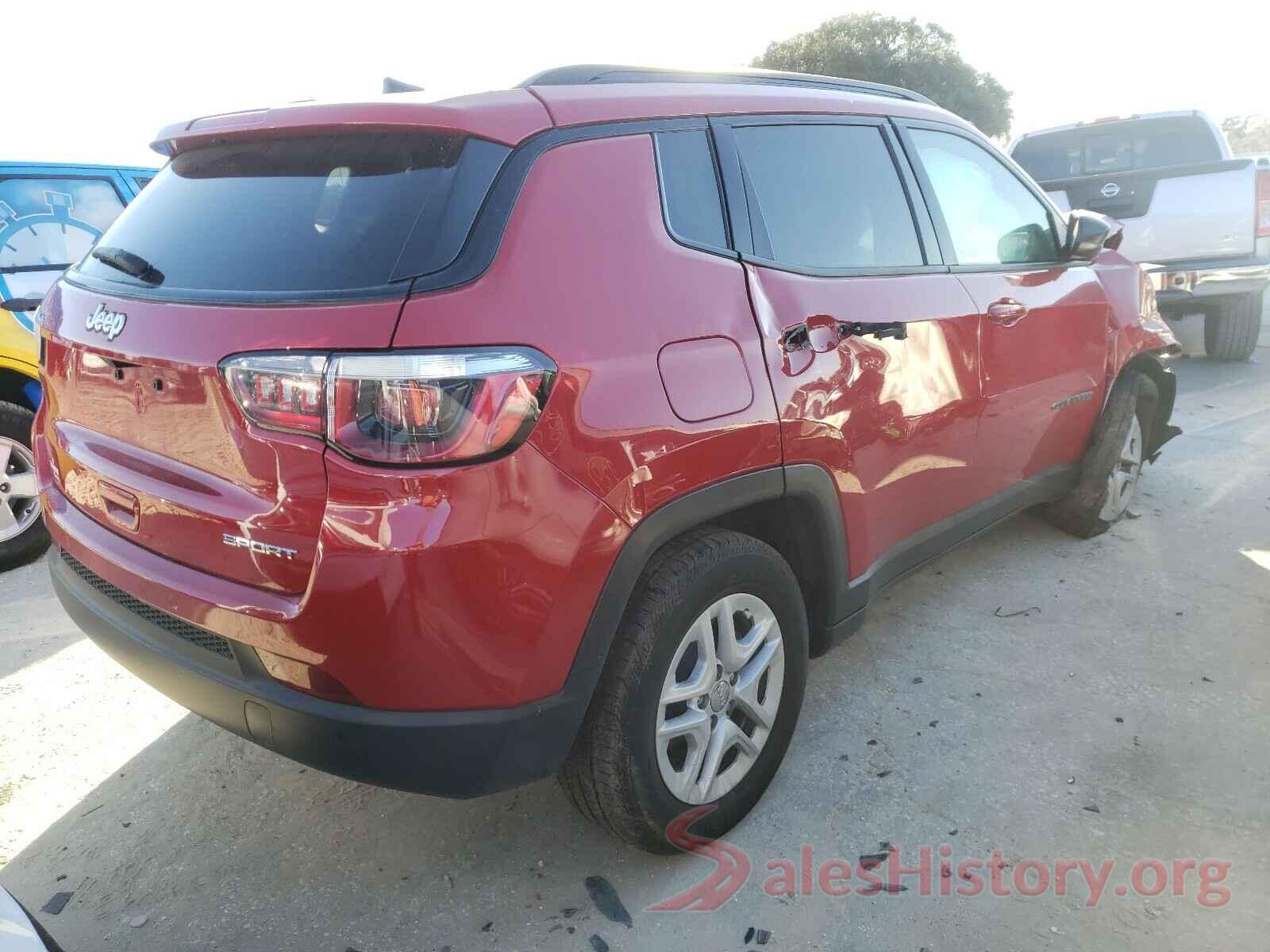 3C4NJCABXJT286674 2018 JEEP COMPASS