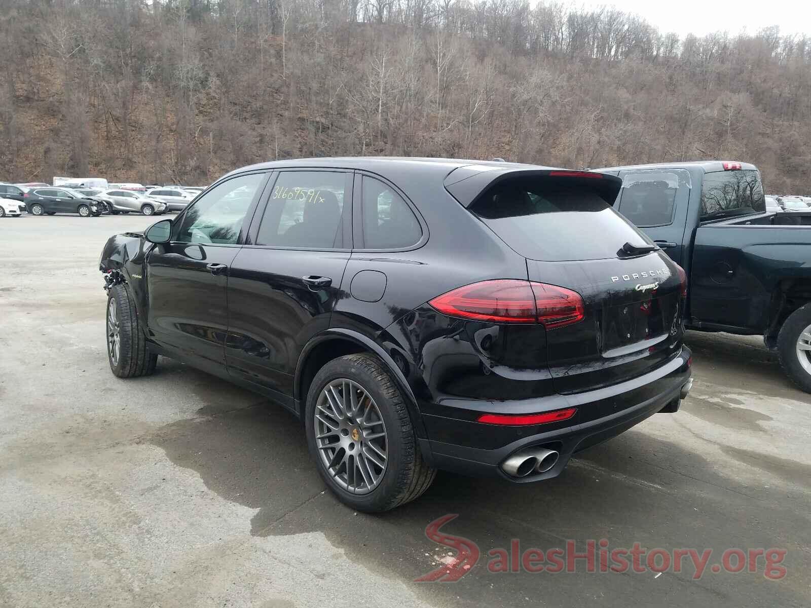 WP1AE2A23HLA75110 2017 PORSCHE CAYENNE