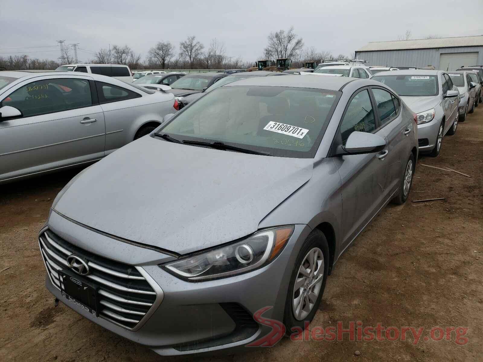 5NPD74LF8HH206461 2017 HYUNDAI ELANTRA