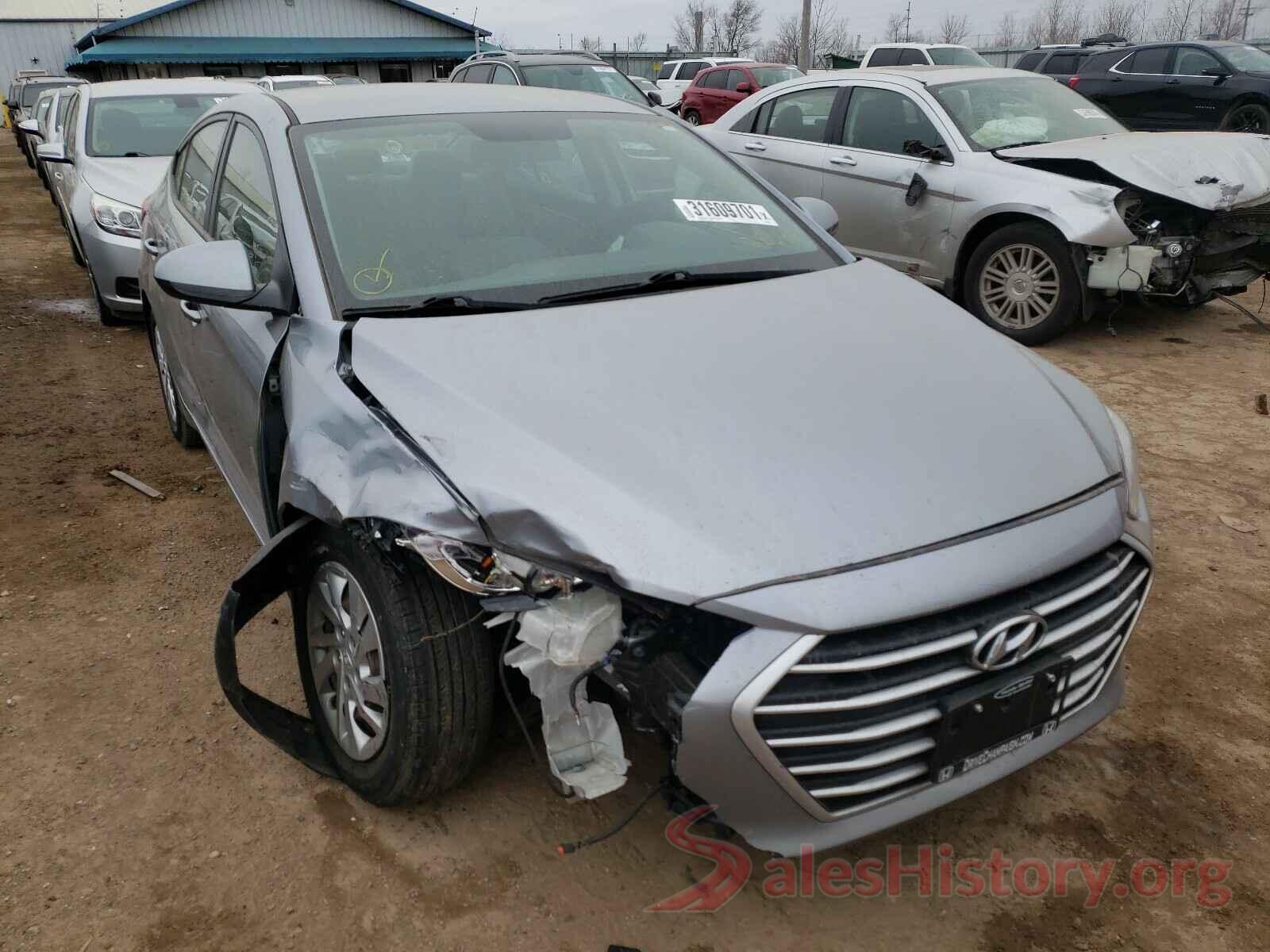 5NPD74LF8HH206461 2017 HYUNDAI ELANTRA