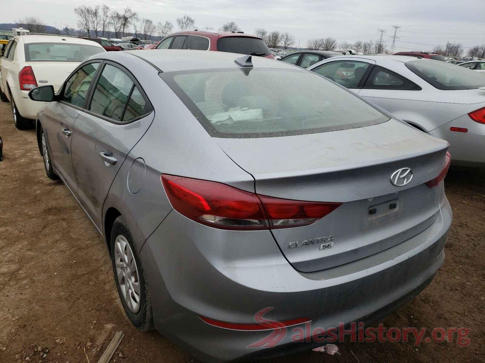 5NPD74LF8HH206461 2017 HYUNDAI ELANTRA