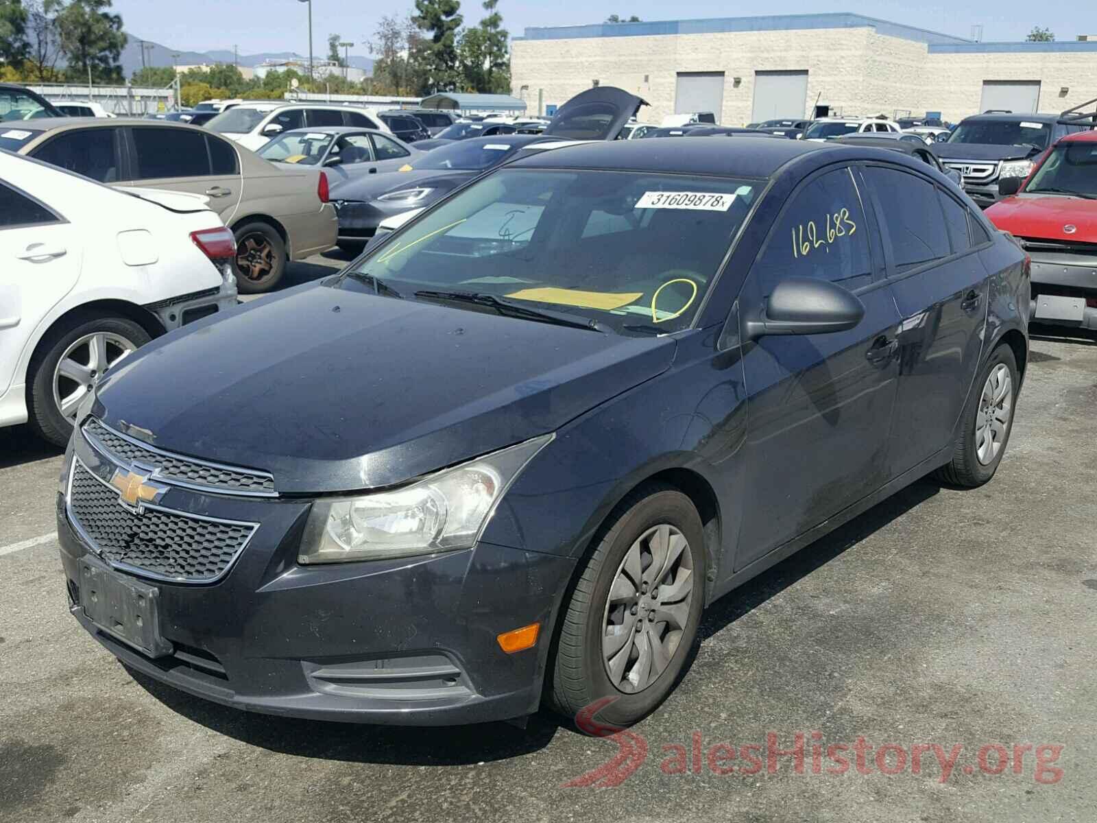 3VWC57BU1MM004338 2014 CHEVROLET CRUZE