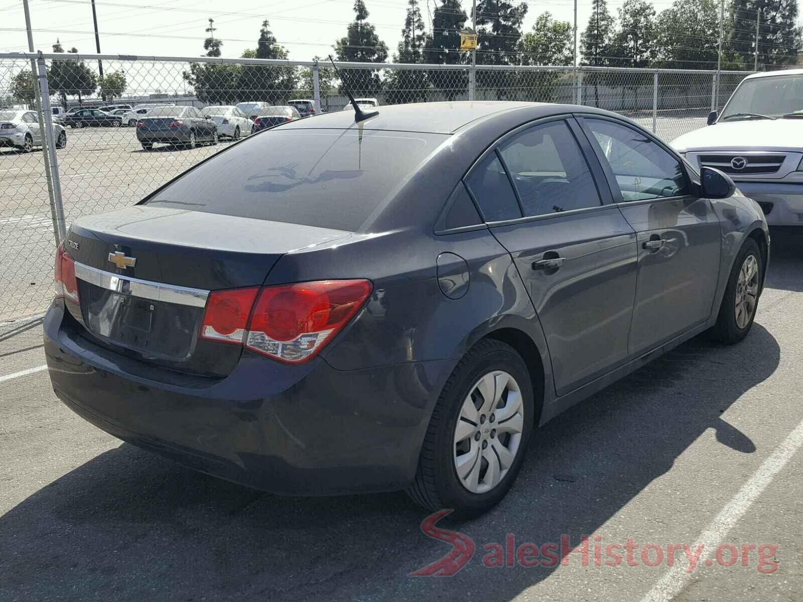 3VWC57BU1MM004338 2014 CHEVROLET CRUZE