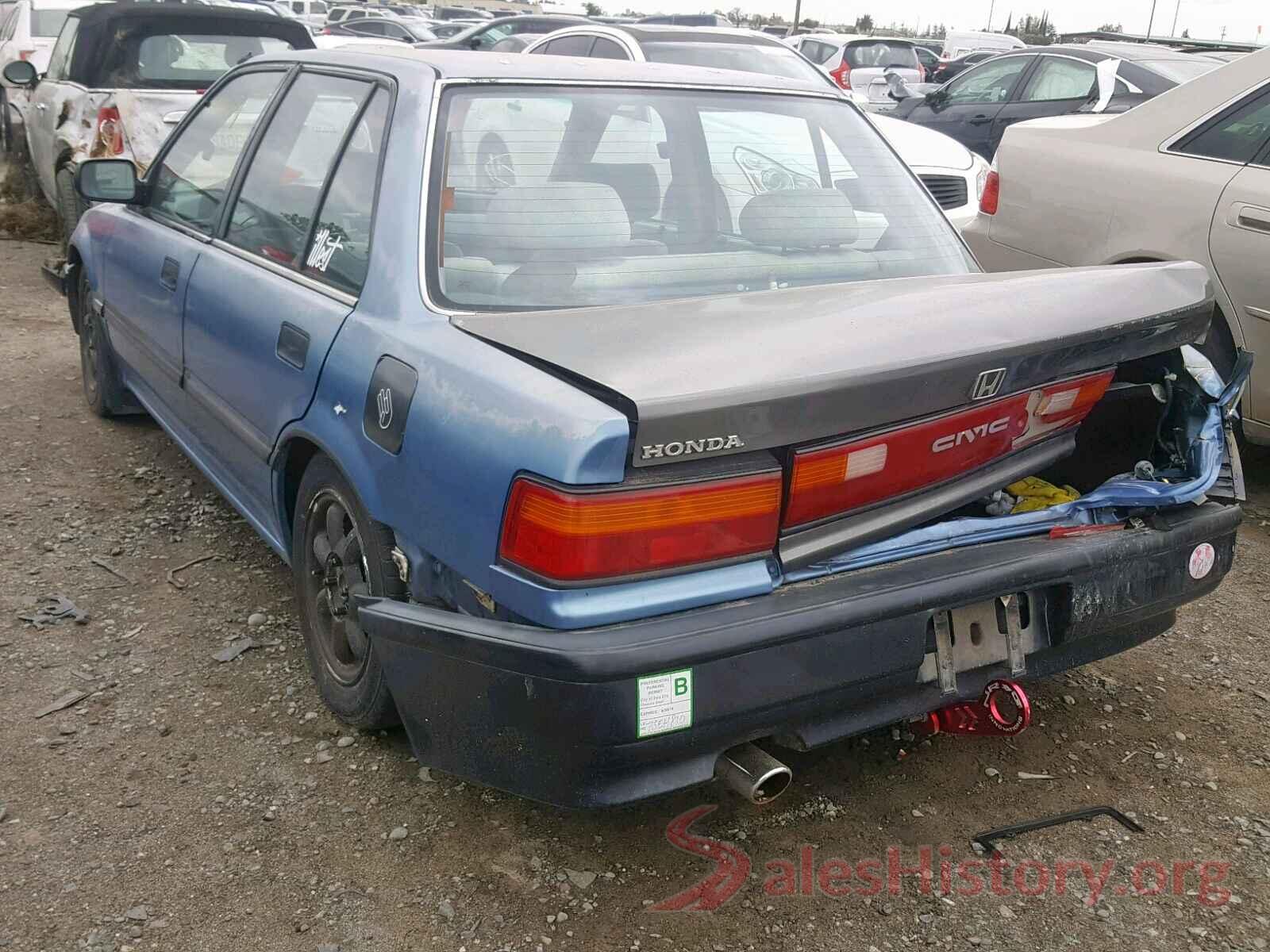 1C4HJXDN4MW591886 1991 HONDA CIVIC