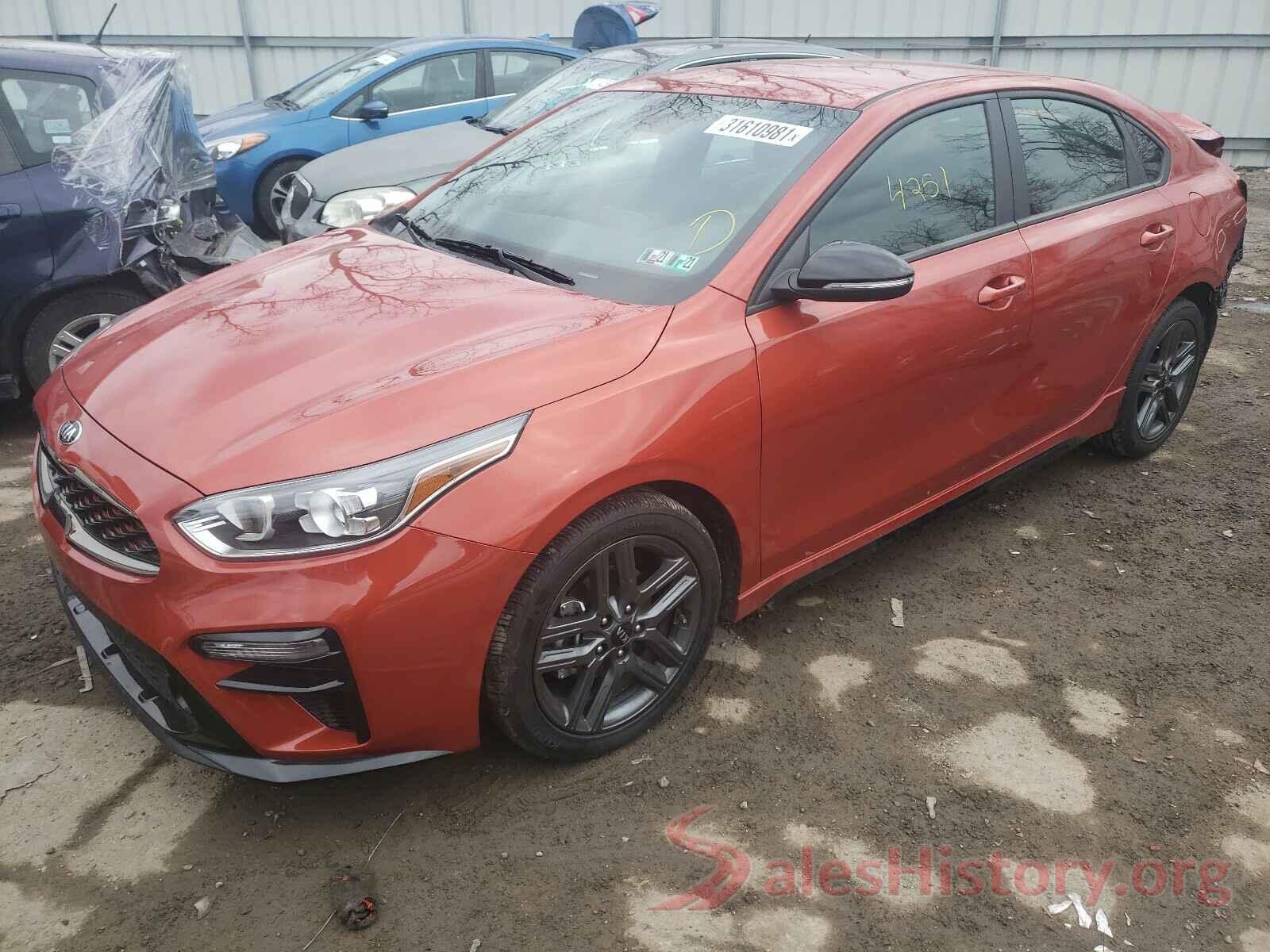 3KPF34ADXLE251548 2020 KIA FORTE