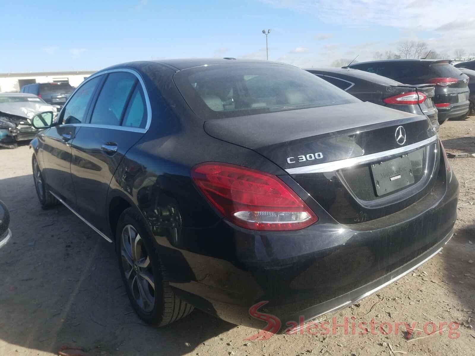 55SWF4KBXJU236929 2018 MERCEDES-BENZ C CLASS