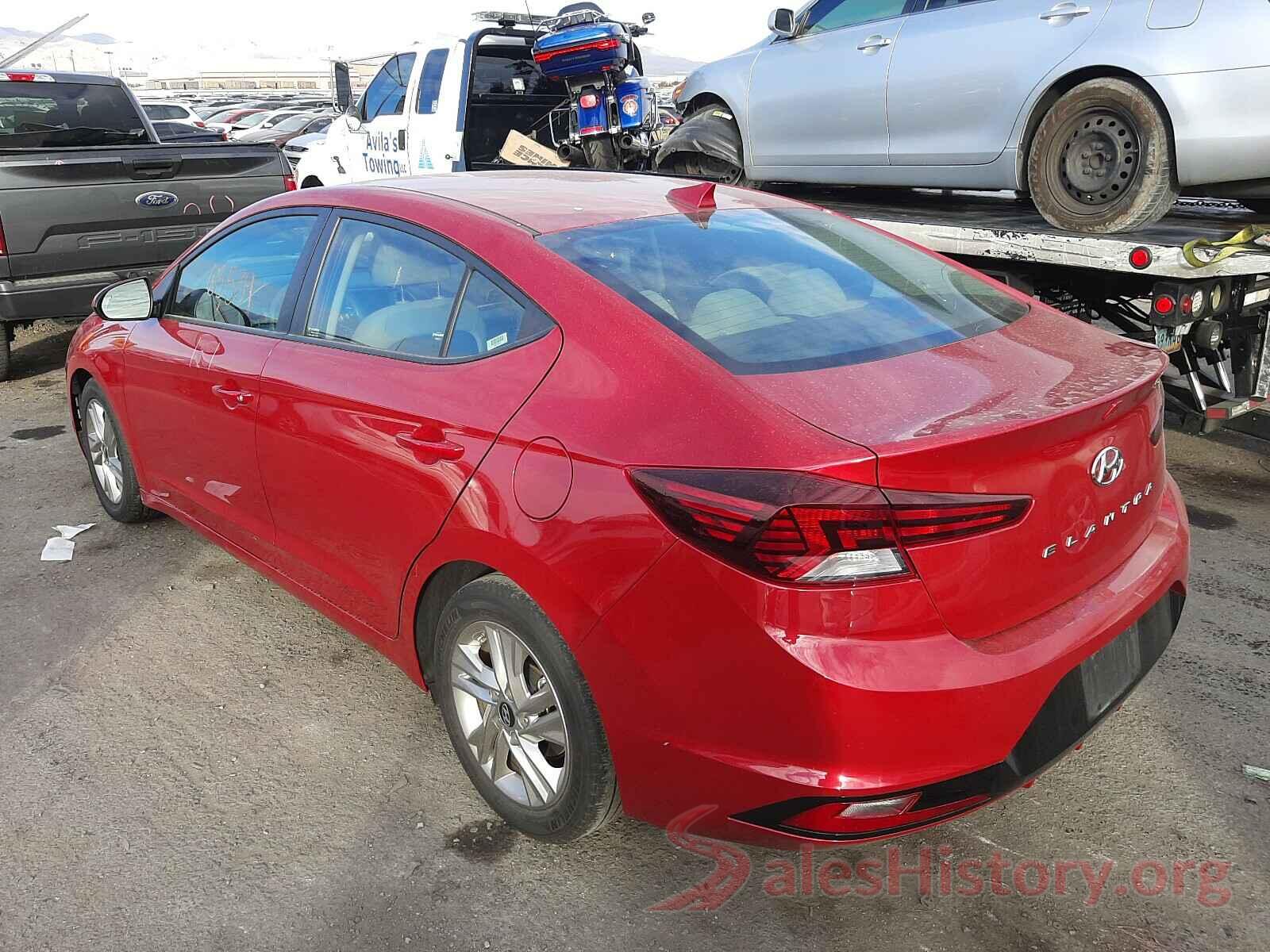 5NPD84LF1KH443698 2019 HYUNDAI ELANTRA