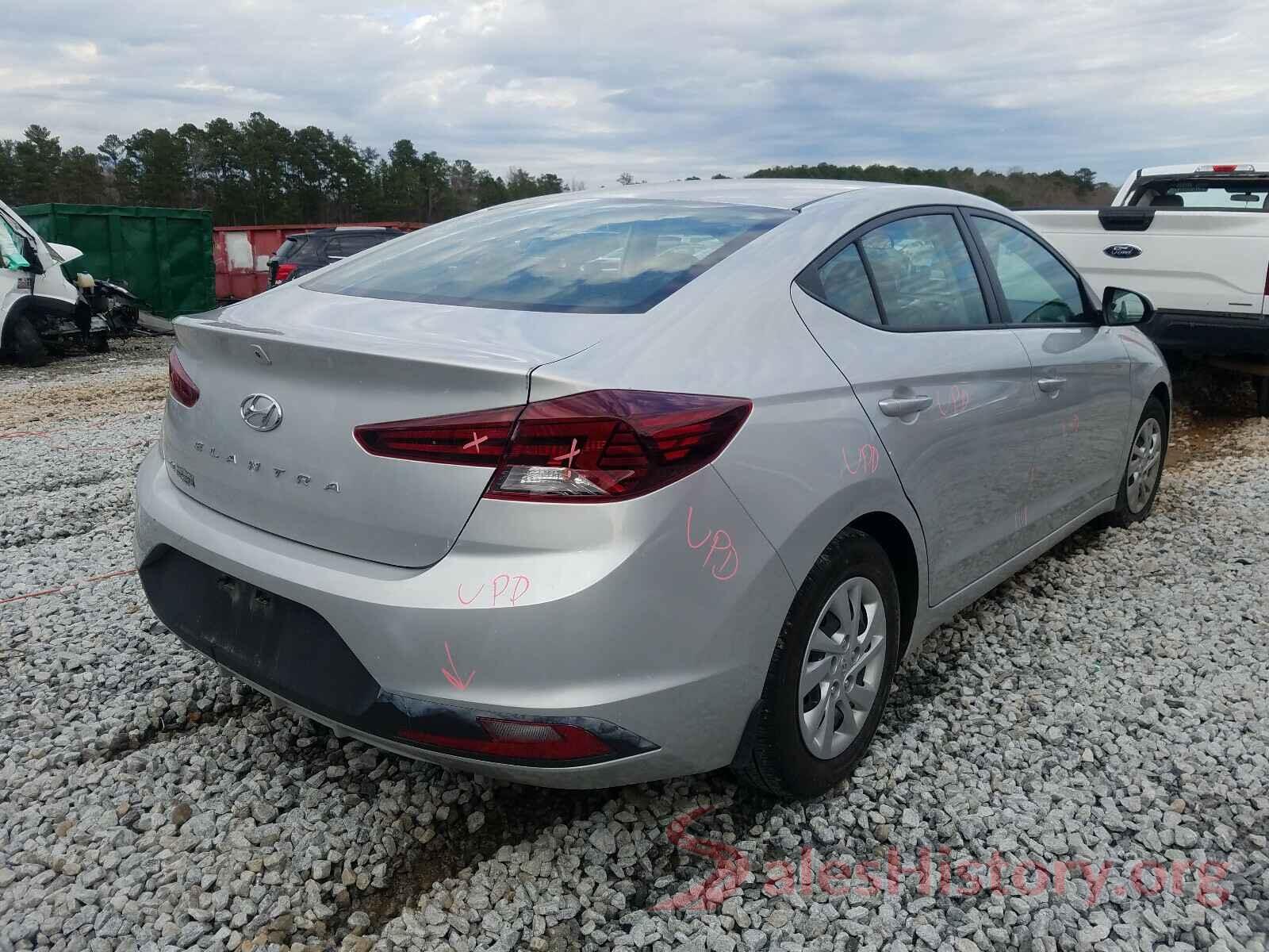 5NPD74LF7KH494643 2019 HYUNDAI ELANTRA