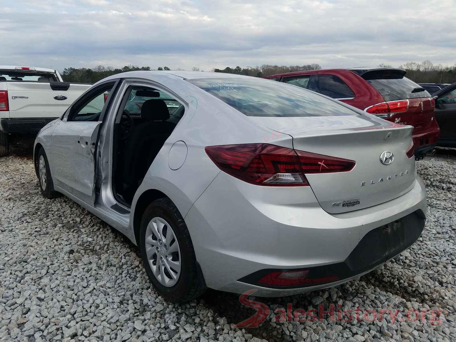 5NPD74LF7KH494643 2019 HYUNDAI ELANTRA