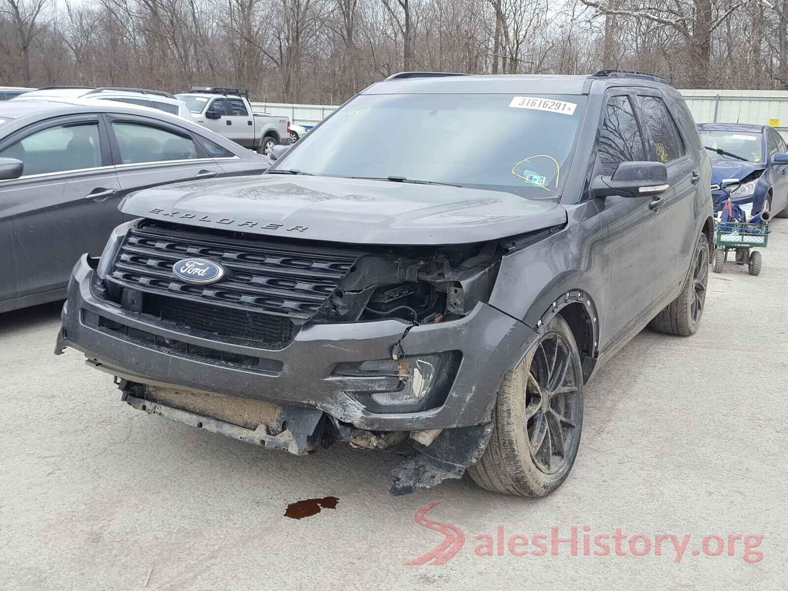 1FM5K8GT3GGB79825 2016 FORD EXPLORER