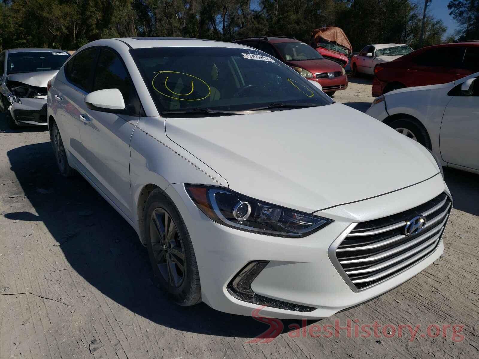 5NPD84LF4HH157868 2017 HYUNDAI ELANTRA