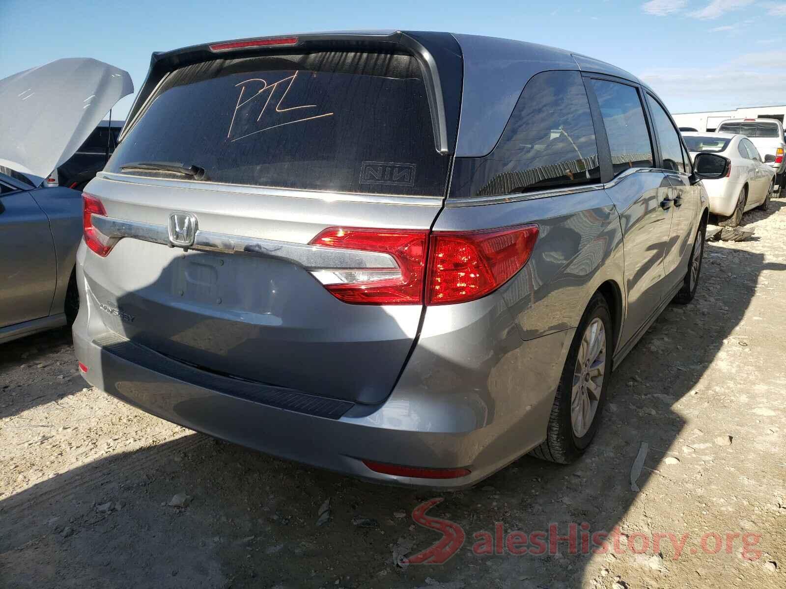 5FNRL6H2XKB108783 2019 HONDA ODYSSEY