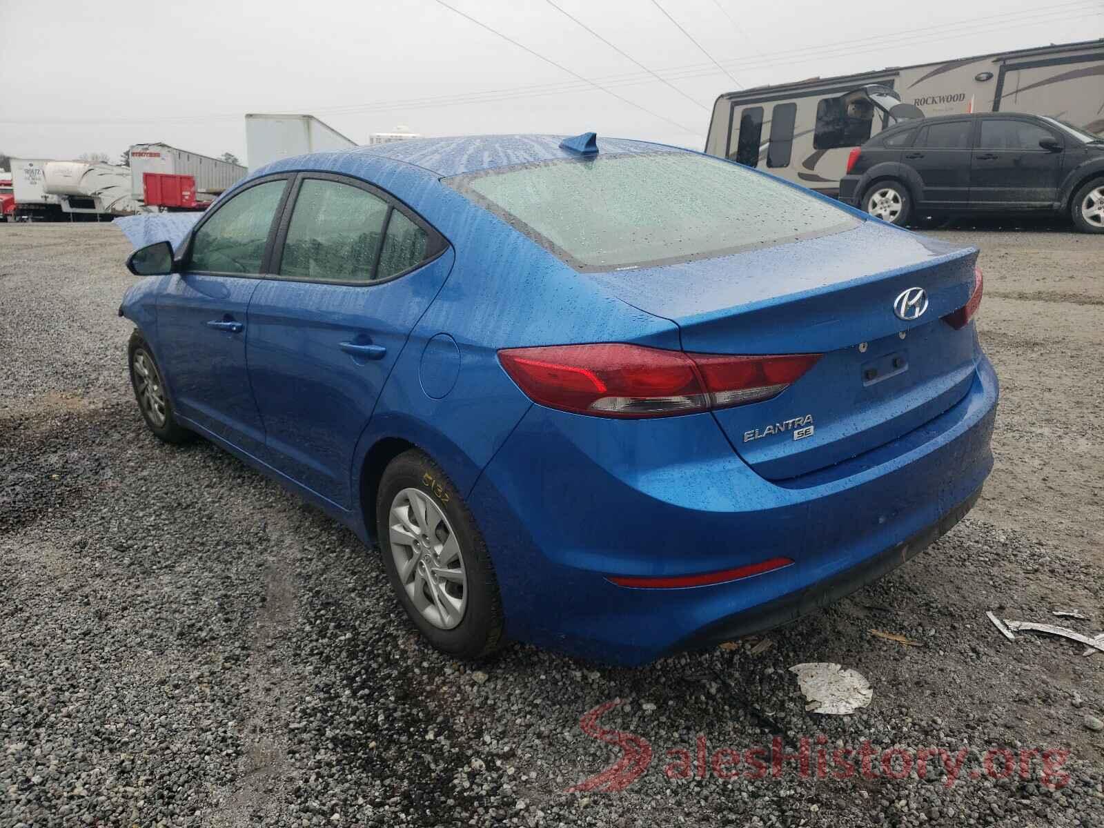 5NPD74LF4HH081572 2017 HYUNDAI ELANTRA