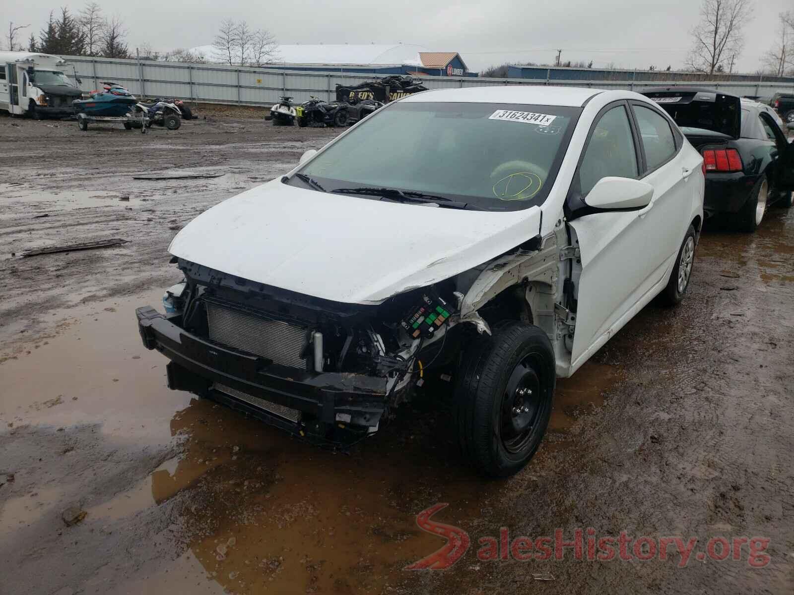 KMHCT4AE1GU154060 2016 HYUNDAI ACCENT