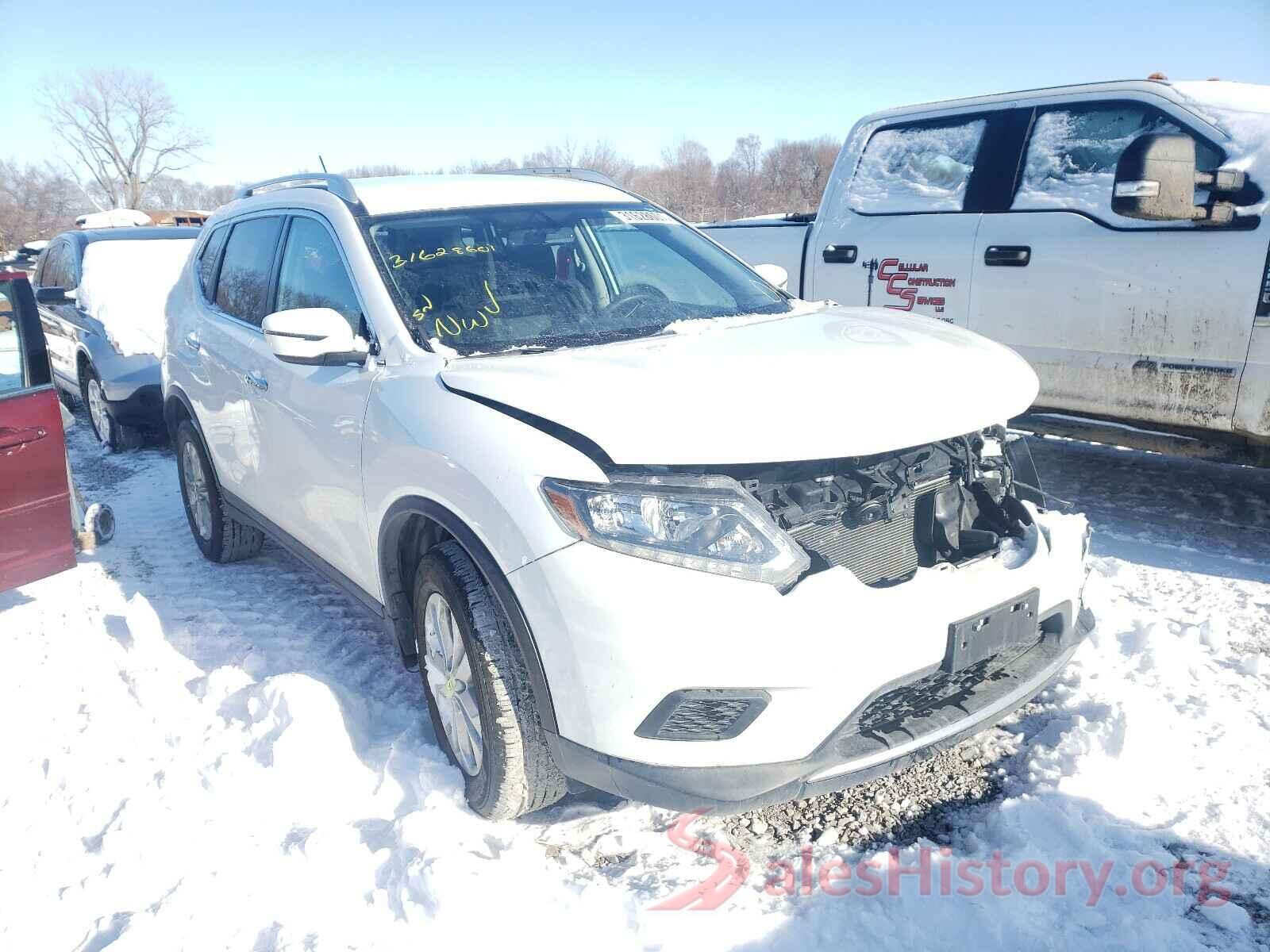 KNMAT2MV2GP677940 2016 NISSAN ROGUE