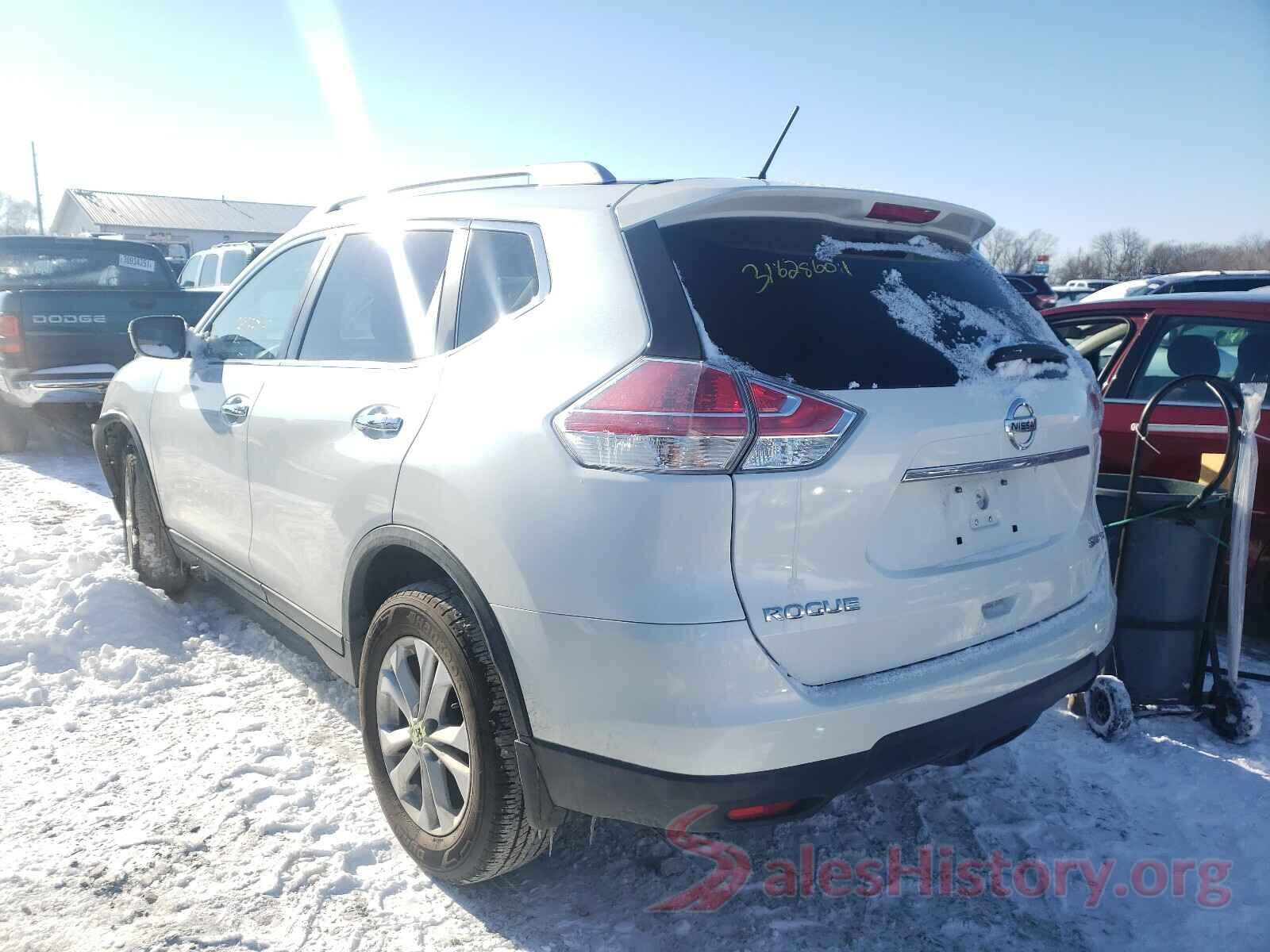 KNMAT2MV2GP677940 2016 NISSAN ROGUE