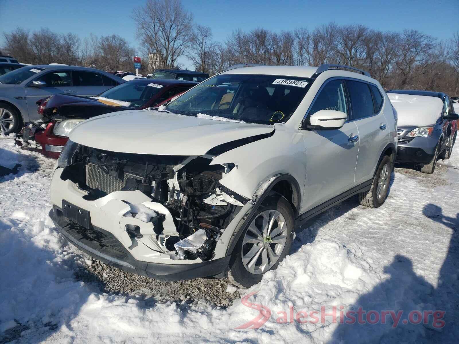 KNMAT2MV2GP677940 2016 NISSAN ROGUE