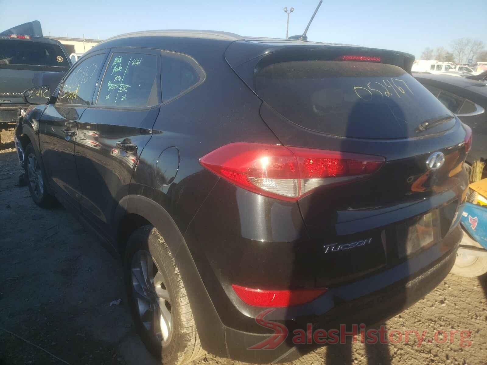 KM8J3CA42GU052467 2016 HYUNDAI TUCSON