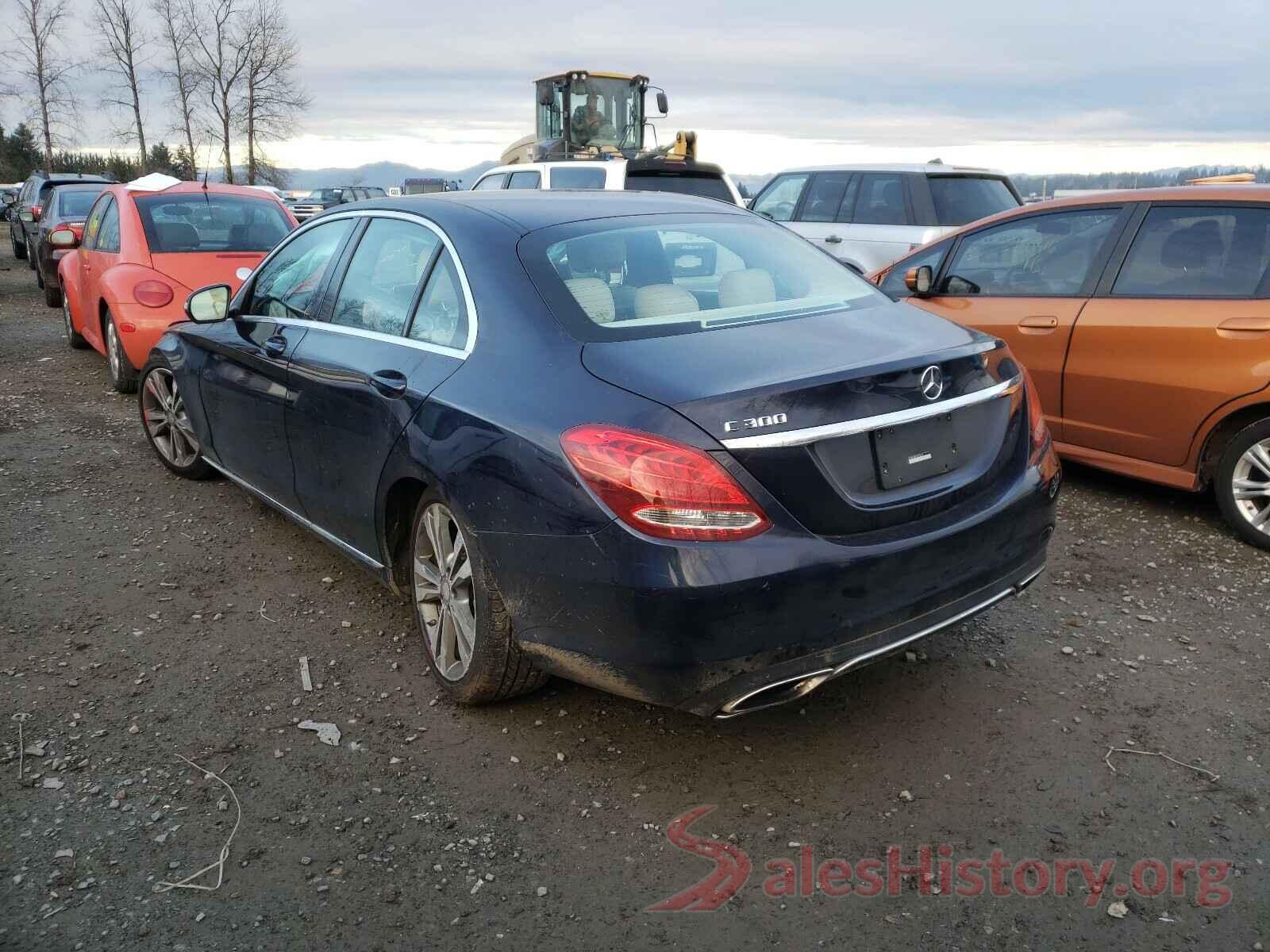 55SWF4JB3GU096829 2016 MERCEDES-BENZ C CLASS