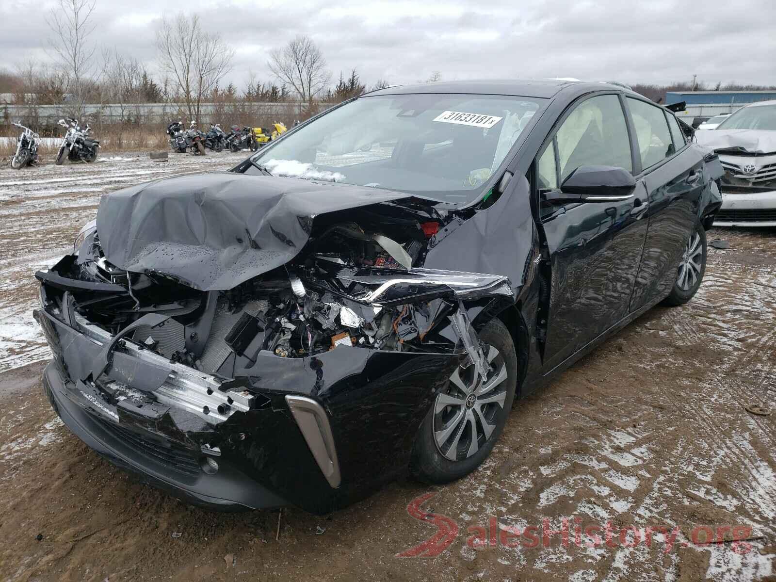 JTDL9RFU0K3012149 2019 TOYOTA PRIUS