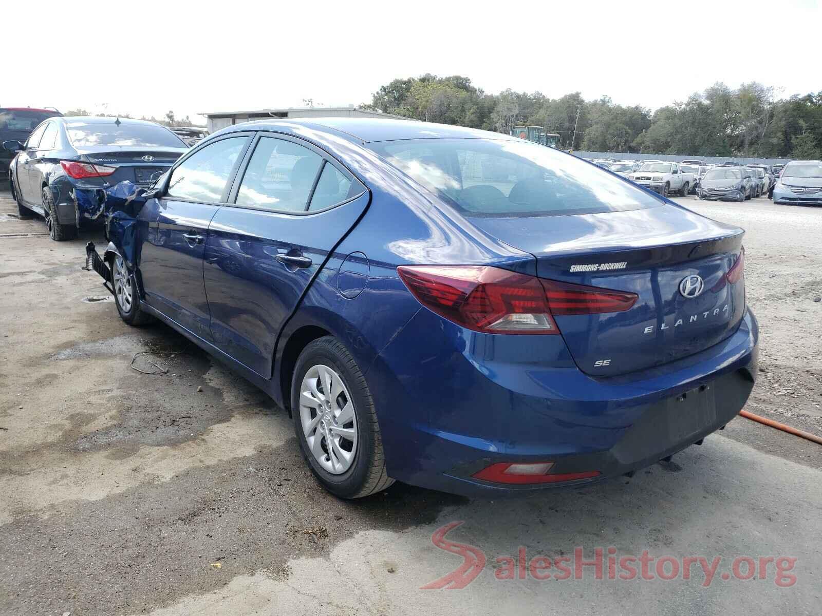 5NPD74LF2LH623003 2020 HYUNDAI ELANTRA