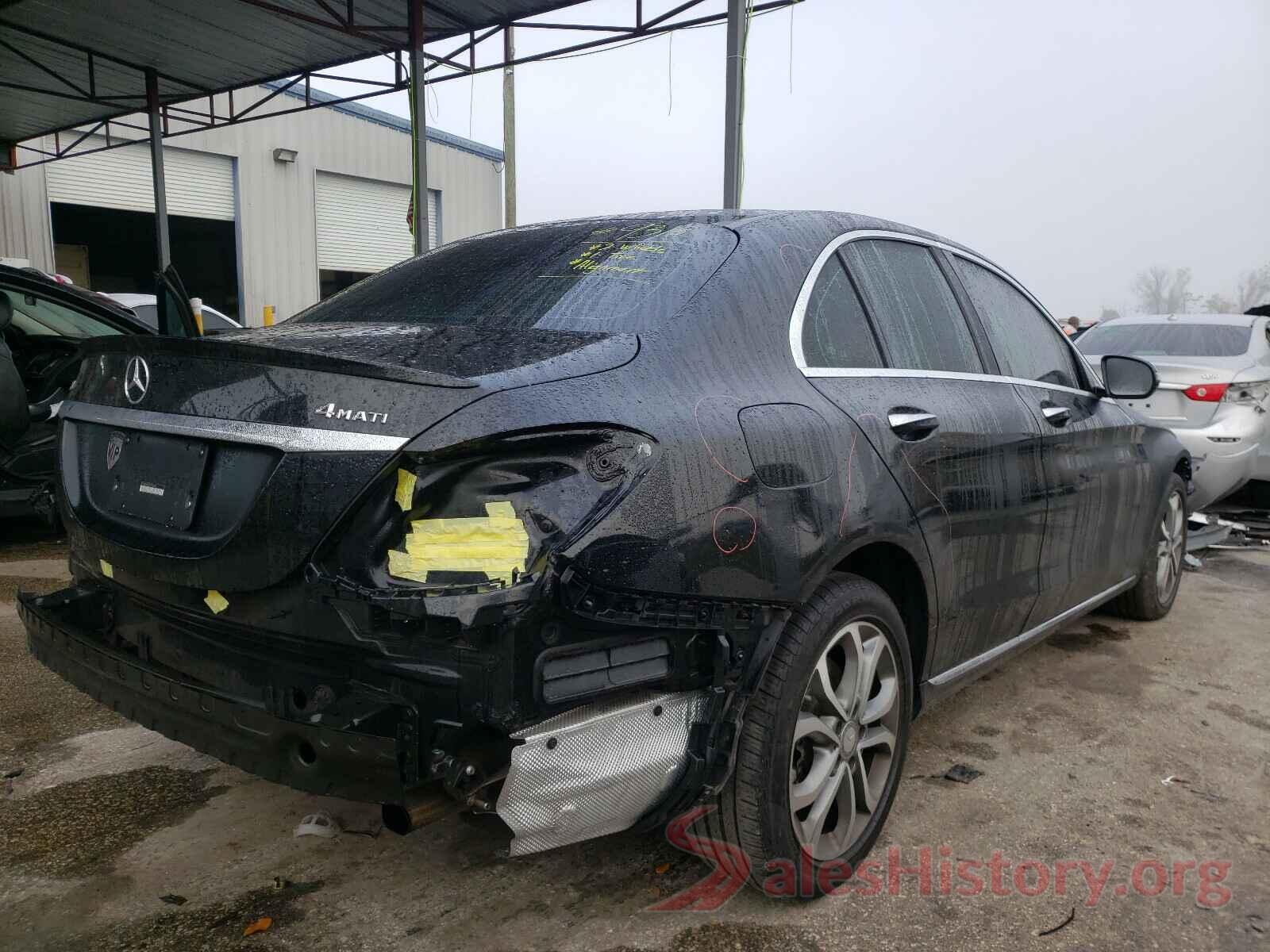 55SWF4KB7GU146484 2016 MERCEDES-BENZ C CLASS