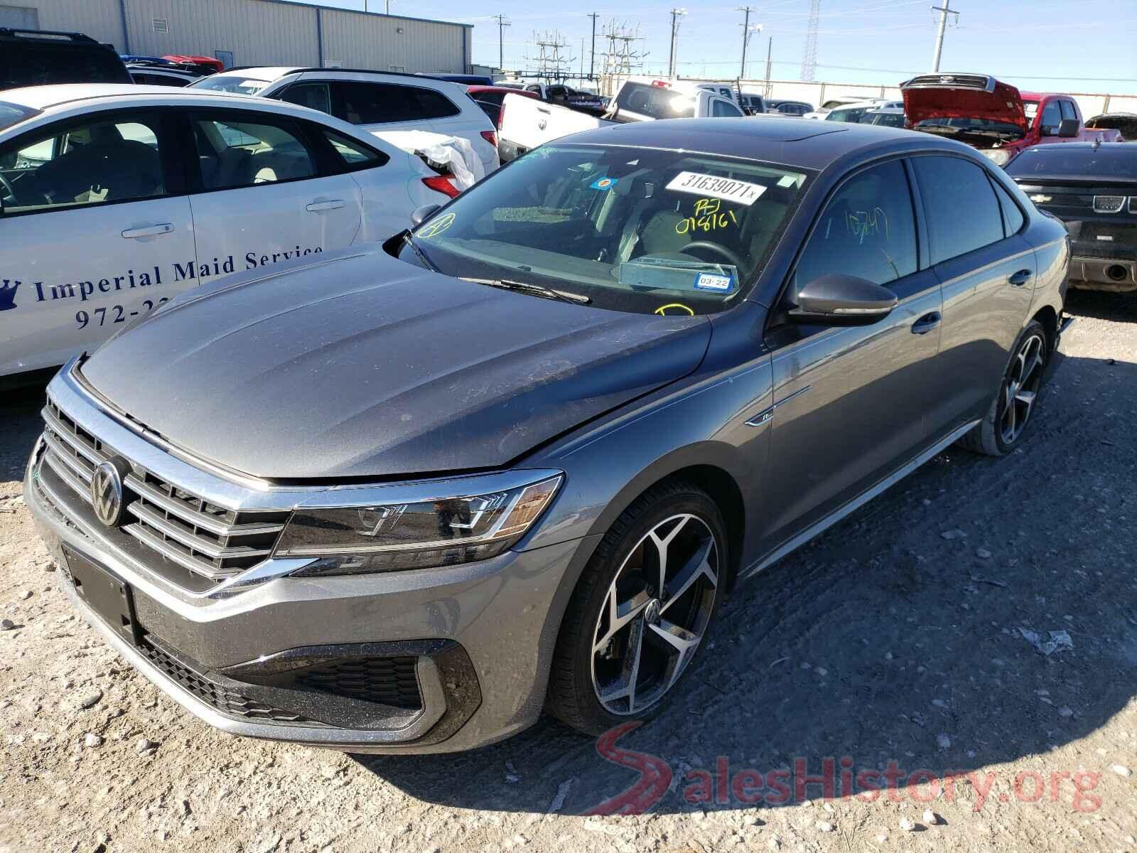 1VWMA7A32LC018161 2020 VOLKSWAGEN PASSAT