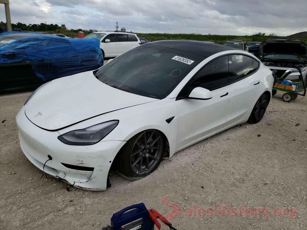 5YJ3E1EA2MF076994 2021 TESLA MODEL 3