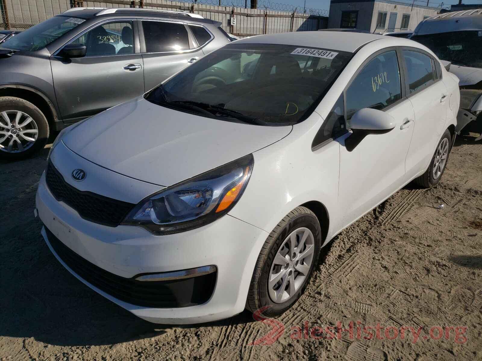 KNADM4A36H6026467 2017 KIA RIO